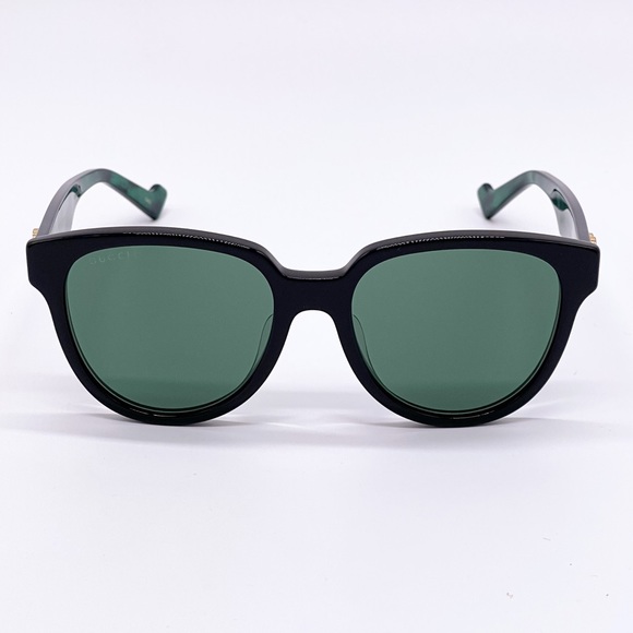 NEW GUCCI GG0960SA 001 BLACK GREEN WOMEN’S SUNGLASSES GUCCI - Picture 10 of 15